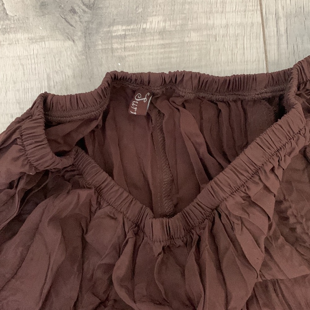 Surrealist asymmetrical boho skirt - Picture 8 of 11